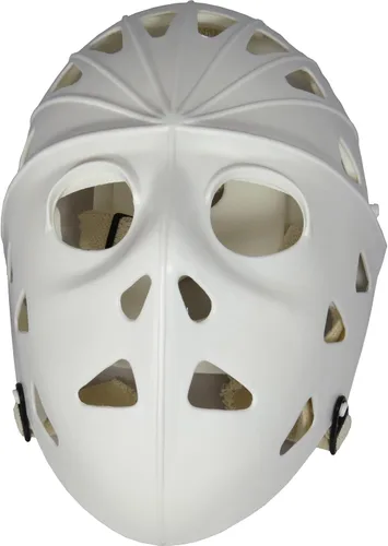 Vista 4 de Mylec Adult Street Hockey Goalie Mask - High-Impact - Ventilation Holes + Adjustable Straps - Street Hockey Only,Halloween Mask