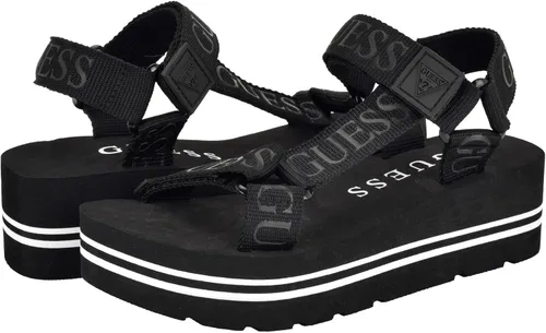Vista 6 de Sandalia Guess para mujer Avin Negro