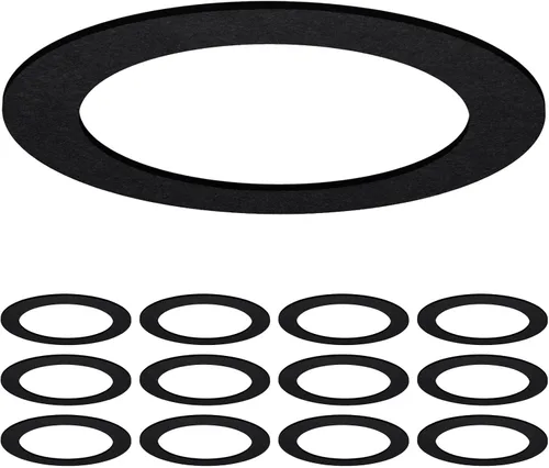 Vista 7 de Sunco - Juego de 12 anillos de goof de luz empotrables de 6 pulgadas, color Blanco