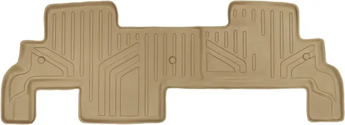 Vista 37 de SMARTLINER Juego de alfombrillas de piso de 2 filas compatibles con Chevrolet Traverse 2011-2017