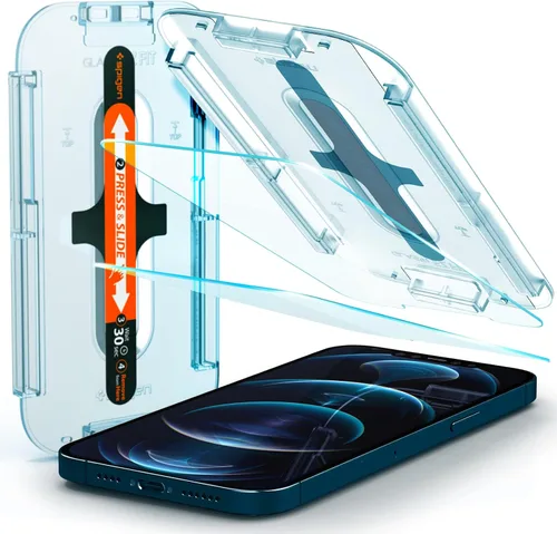 Vista 15 de Spigen Protector de pantalla de vidrio templado [GlasTR EZ FIT] diseñado para iPhone 11 Pro Max/iPhone Xs Max [6.5 pulgadas]