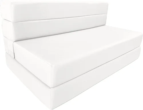 Vista 19 de D&D Futon Furniture Colchón plegable de espuma, tumbona para silla, sofá cama estudio para invitados, individual XL, 80 x 39 x 6 pulgadas de grosor