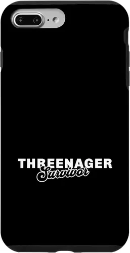 Vista 12 de Threenager Parenting 3 Year Old Kid Case for iPhone 17