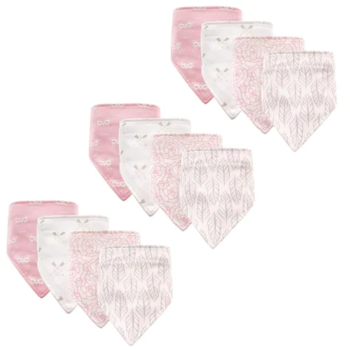 Vista 10 de Hudson Baby Baberos unisex de algodón para bebé, avión, talla única (paquete de 2)