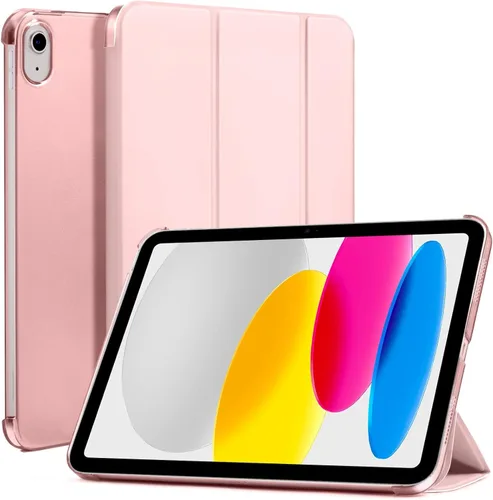 Vista 46 de CoBak Funda para iPad (A16) 11ª generación de 11 pulgadas 2025, iPad de 10.9 pulgadas 2022, funda protectora delgada con carcasa trasera translúcida