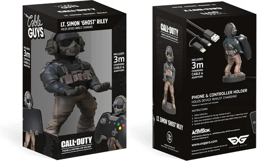 Vista 8 de Cable chavo Call Of Duty lt. Simon Ghost Riley