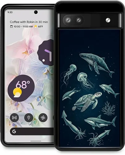 Vista 103 de CARLOCA Funda compatible con Google Pixel 4A 5G, diseño gráfico de moda, a prueba de golpes, antiarañazos, protección contra caídas, para Google