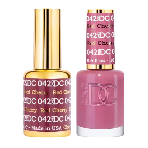 Vista 10 de Set de Esmalte de Gel DND DC, Colección Roja, Esmalte de Gel UV/LED y Laca de Uñas para Secar al Aire, Juego de Esmaltes Sin Astillas, 0.5 Onzas