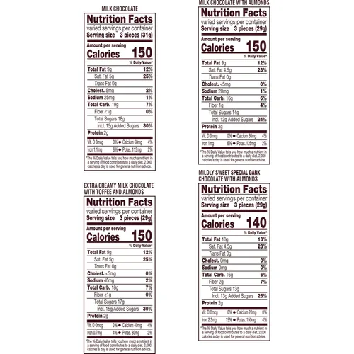 Vista 2 de HERSHEY'S NUGGETS - Paquete surtido de dulces de chocolate, 26 onzas