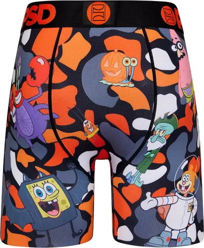 Vista 4 de PSD Men's Spongebob Squarepants Boxer Briefs - Breathable and Supportive Men's Underwear with Moisture-Wicking Fabric