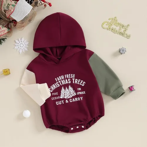 Vista 2 de Socutebabe Ropa de otoño para bebé niño, manga larga, sudadera con capucha de tablero de ajedrez, sudadera con capucha para mamá