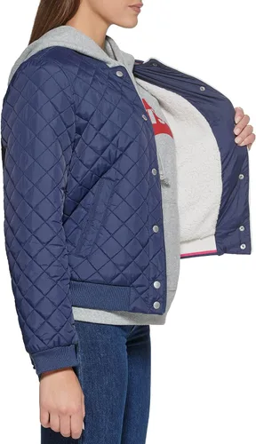 Vista 3 de Levi's Chaqueta bomber acolchada de diamante para mujer (talla regular y grande)