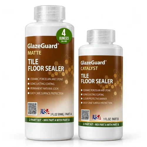 Vista 13 de CoverTec GlazeGuard - Sellador de azulejos y lechadas de porcelana mate 1