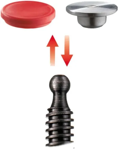 Vista 3 de Bessey TGRC30 Temperguss-Schraubzwinge TGRC - Tornillo maleable de hierro fundido, multicolor, 300/5.512 in