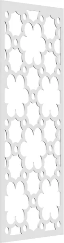 Vista 82 de 9 3/8"W x 24 3/8"H x 1/4"T Southgate Decorativos Paneles De Pared De Madera Calado, Abedul