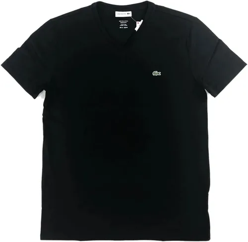 Vista 4 de Lacoste Men's Short Sleeve V-Neck Pima Cotton Jersey T-Shirt