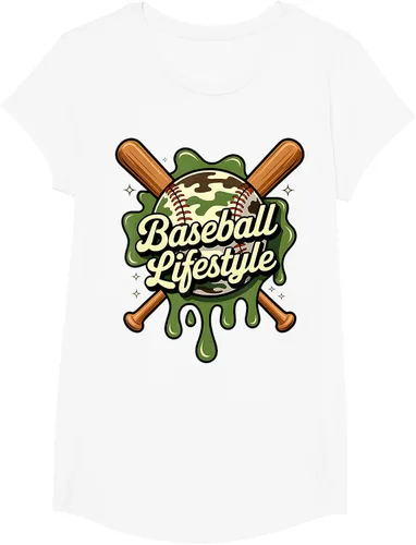 Vista 69 de Baseball Life Style 101 Apparel Youth Drip Baseball Boys Kid Camiseta