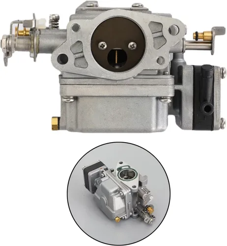 Vista 9 de Carburador para motores fueraborda Tohatsu/Nissan 9.9HP 15HP 18HP 2 tiempos, barco Modelo de motor M9.9D2 M15D2 M18E2, parte