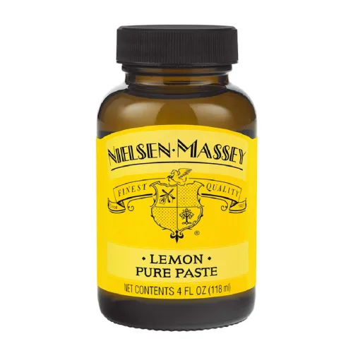 Vista 2 de Nielsen-Massey Pasta de limón puro para hornear y cocinar, tarro de 4 onzas
