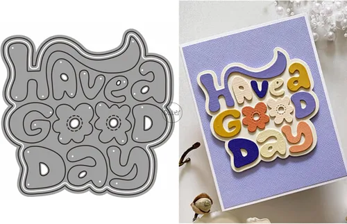 Vista 12 de DzIxY Foxes - Troqueles de corte de metal para hacer tarjetas, troquelados, troquelados, álbumes de recortes, plantillas de máquina