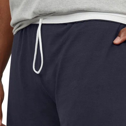 Vista 4 de Champion Pantalones cortos para hombre, ligeros, pantalones cortos de punto de jersey casuales, pantalones cortos de fin de semana