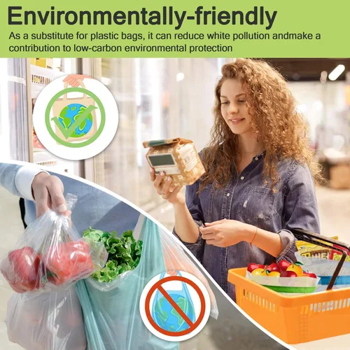Vista 6 de MAQIHAN 6 bolsas reutilizables para productos – Bolsas de malla para productos con cordón, reutilizables, lavables, bolsas de almacenamiento