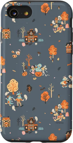 Vista 18 de iPhone 16 Disney Mickey Mouse & Pals Spooky Cute Halloween Scenes Case