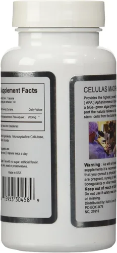 Vista 3 de Celulas Madres (AFA) Aphanizomenon flos-Aquae Stem Cell Enhancer + 1 botella gratis!