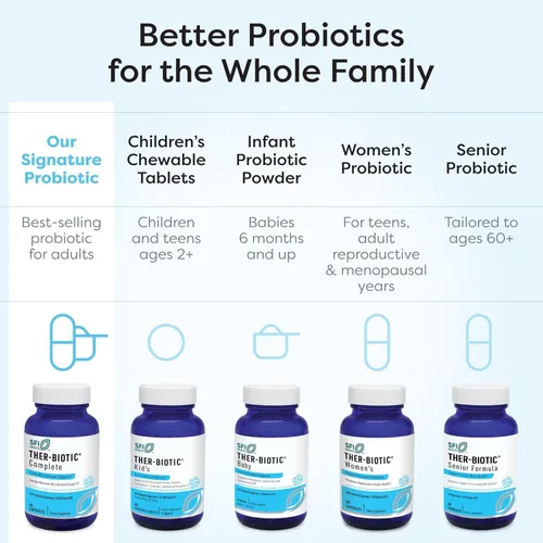 Vista 4 de Klaire Labs SFI Health Ther-Biotic - Probiótico completo en polvo, 100 mil millones de UFC, probióticos para hombres y mujeres para la salud