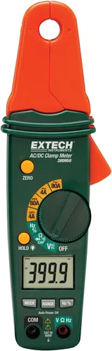 Vista 13 de Extech MA445 400A True RMS AC/DC Medidor de Pinza con Detector NCV, Apertura de Mordaza de 1.2 pulgadas, Pantalla Doble Retroiluminada, Multímetro