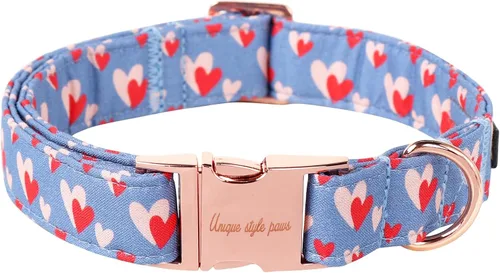 Vista 11 de Unique style paws Collar de perro con hebilla de plástico con colgante, collar de cachorro para primavera y verano, traje de baño para fiesta