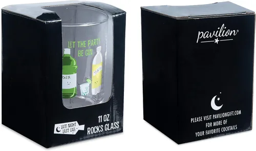 Vista 5 de Pavilion - Let The Party Be Gin - Vaso de 11 onzas con bolas bajas