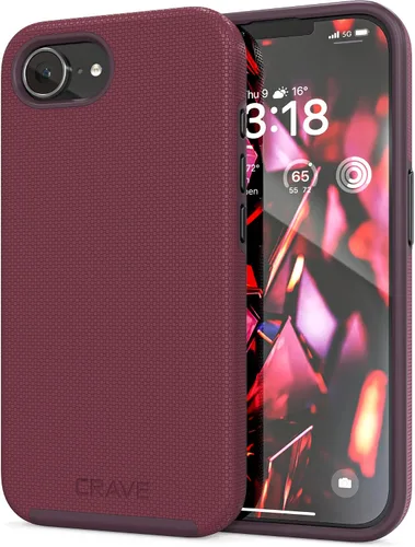 Vista 14 de Funda Crave Dual Guard compatible con iPhone 16e, funda de doble capa de protección contra golpes para iPhone 16e (6.1") - Aqua
