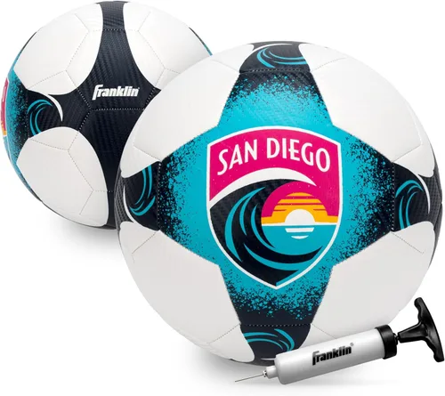 Vista 34 de Franklin Sports - Pelotas de fútbol del equipo NWSL - Pelotas de fútbol para niños + adultos - Pelotas de fútbol para niños + niñas - Pelota