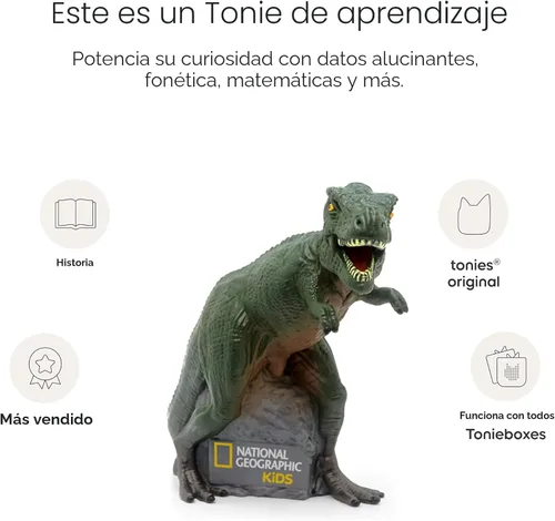 Vista 4 de Tonies National Geographic - Figura de juguete de dinosaurio