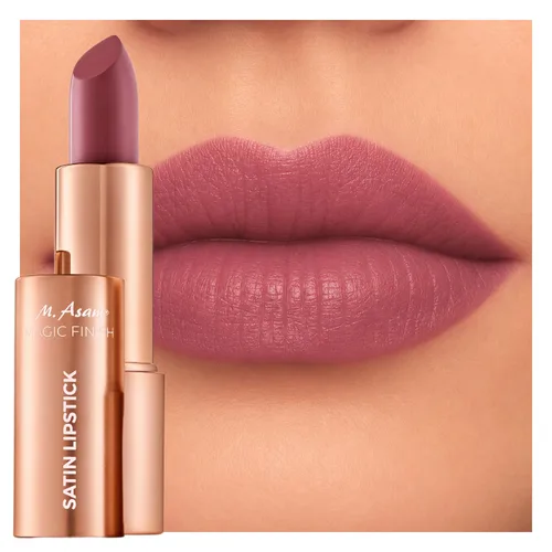 Vista 7 de M. Asam Lápiz labial satinado Magic Finish (0.14 onzas) en tono avellana Avellana Cielo