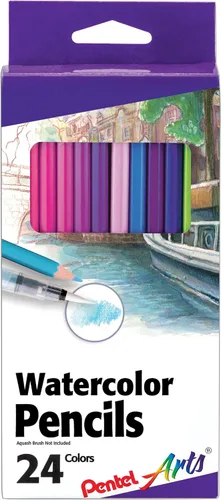 Vista 9 de Pentel Arts - Lápices de colores, colores surtidos, paquete de 36 (CB8-36)