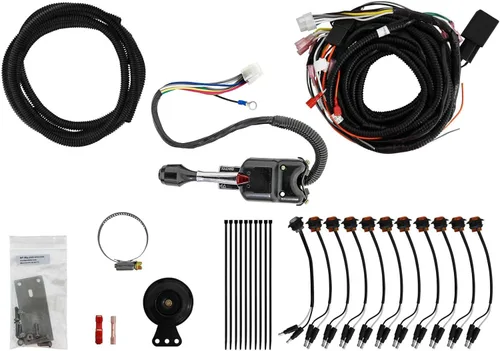 Vista 3 de SuperATV Kit de señales de giro para Polaris Ranger XP 900 2013-2019 Plug & Play Street Legal Fácil instalación Bocina y LED ámbar