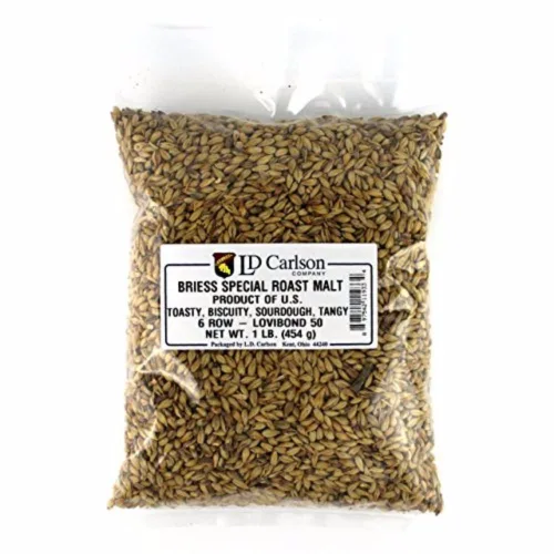 Vista 16 de Briess 26-QVZH-HVSI Grano de malta de cerveceros estadounidenses para elaboración de cerveza y cerveza casera 1 lb. (2 filas de cerveceros), marrón