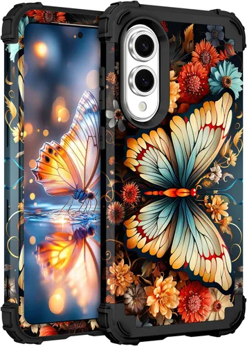 Vista 108 de Hocase Funda para Samsung Galaxy S26 Ultra, mandala beige