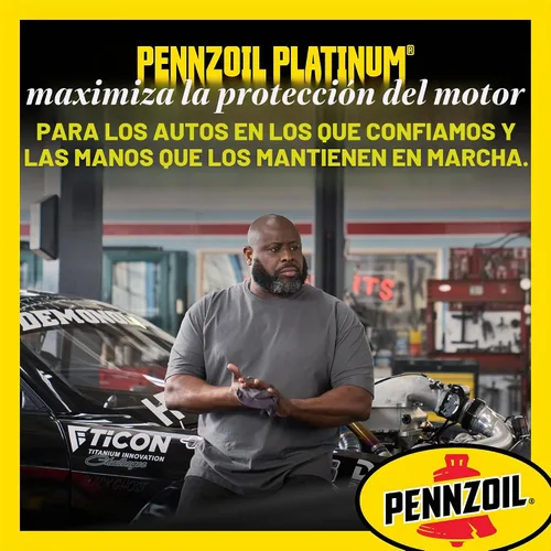 Vista 5 de Aceite de motor completamente sintético Platinum Full Synthetic 5W-30 de Pennzoil (1 unidad, 5 cuartos de galón)