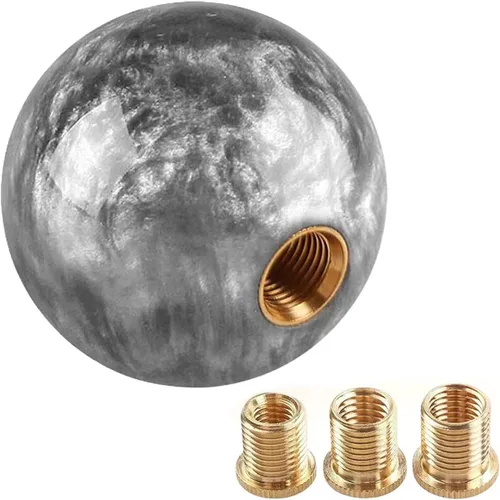 Vista 10 de Adaptador de perilla de cambio M8 X 1.25, M10 X 1.25, M10 X 1.5 Rosca de latón Universal Tornillo de perilla de cambio (3 piezas) Brass Thread