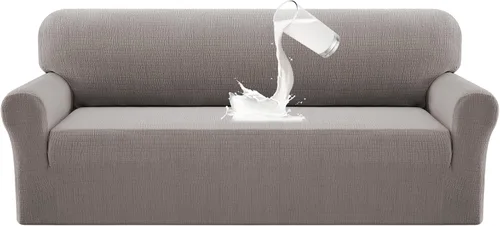 Vista 19 de Fundas de sofá impermeables dobles para sofás, funda elástica para silla antideslizante, lavable, protector de muebles a prueba de fugas para niños