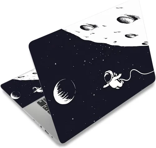 Vista 38 de Adhesivo para laptop de 12.1-15.6 pulgadas, calcomanía reutilizable universal de vinilo para laptop, protector de arte impermeable en color panal
