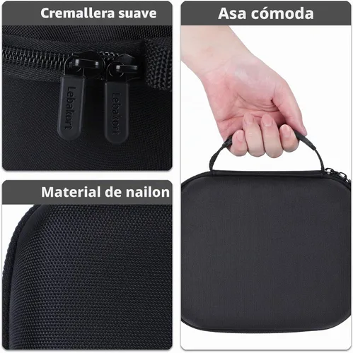 Vista 5 de Lebakort Estuche de almacenamiento compatible con estabilizador de cardán DJI Osmo Mobile 7P / 7