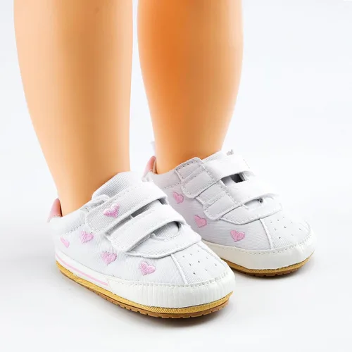 Vista 3 de SOFMUO Zapatos deportivos para bebés, niños y niñas, de piel sintética, antideslizantes, suela de goma suave, botines de vestir para niños pequeños