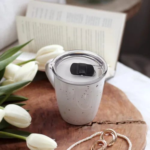 Vista 3 de Bloque deslizante magnético de repuesto compatible con tapas magnéticas de vaso, tapas a prueba de derrames, para vasos, 2 piezas (negro y negro)