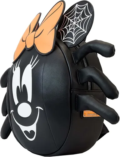 Vista 3 de Loungefly Disney Minnie Spider Mini Backpack Halloween Bags