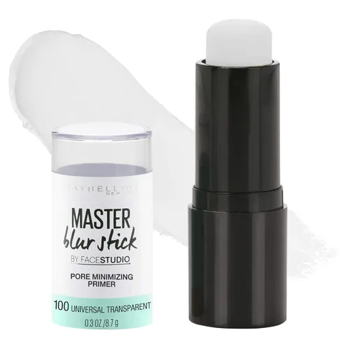 Vista 7 de Maybelline New York Facestudio Master Blur Stick Primer Maquillaje, ligero/mediano, 0.3 oz.
