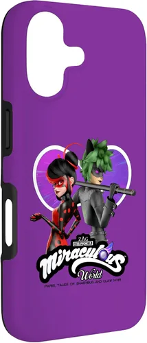 Vista 3 de Miraculous Ladybug Cat Noir Tales of Shadybug and Claw Noir - Carcasa para iPhone 17